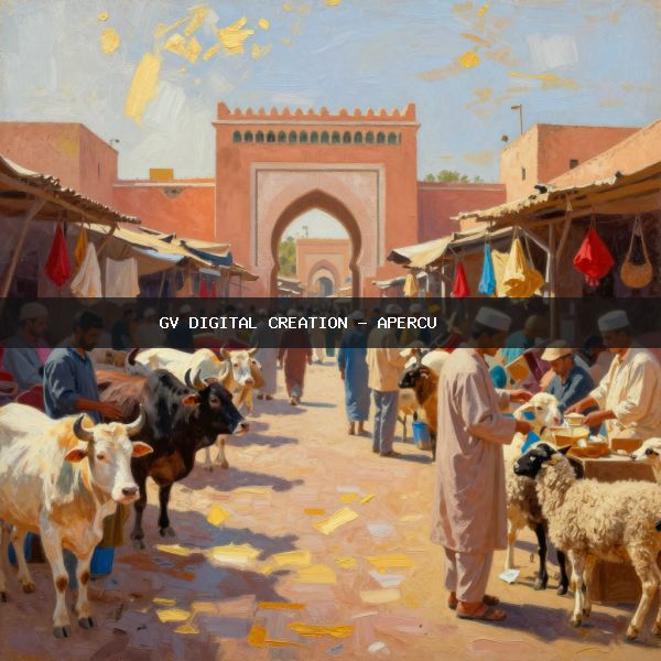 Marché aux bestiaux — scène 1 — Al Mâhri