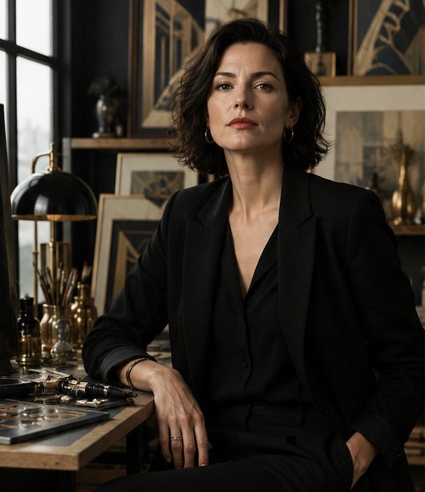 Portrait du personnage IA CAMILLE DELCOURT dit Equinoxe